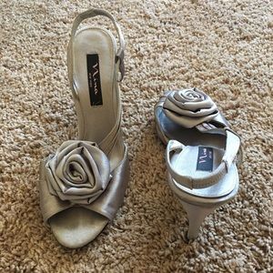 Darling Nina silver shoes